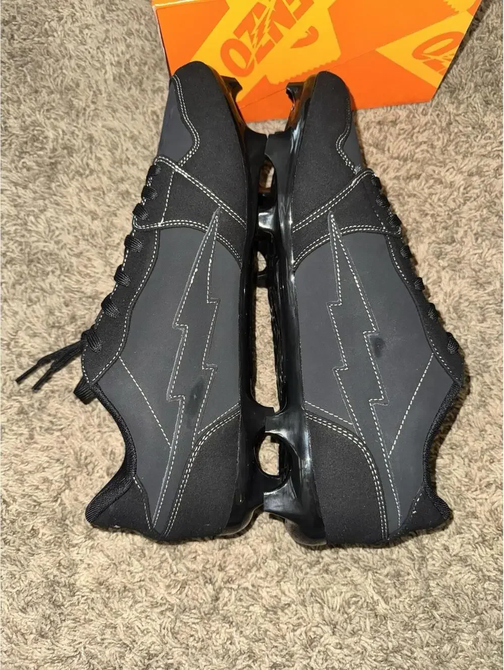 NIB Phantom Black Enzo Cleats.  Size 14 NEW!